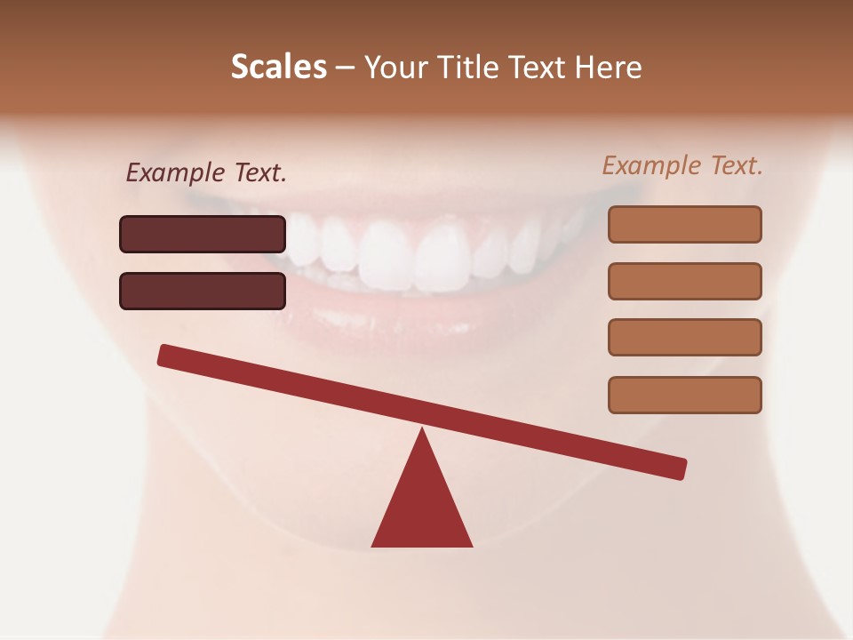 Whitening Care Clinic PowerPoint Template