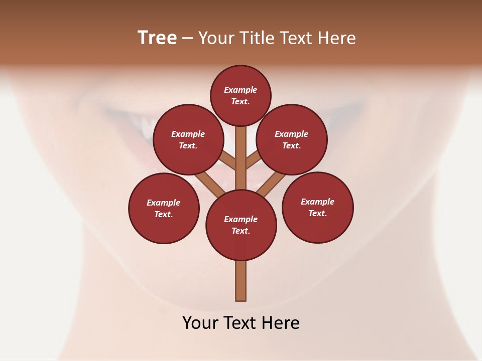 Whitening Care Clinic PowerPoint Template