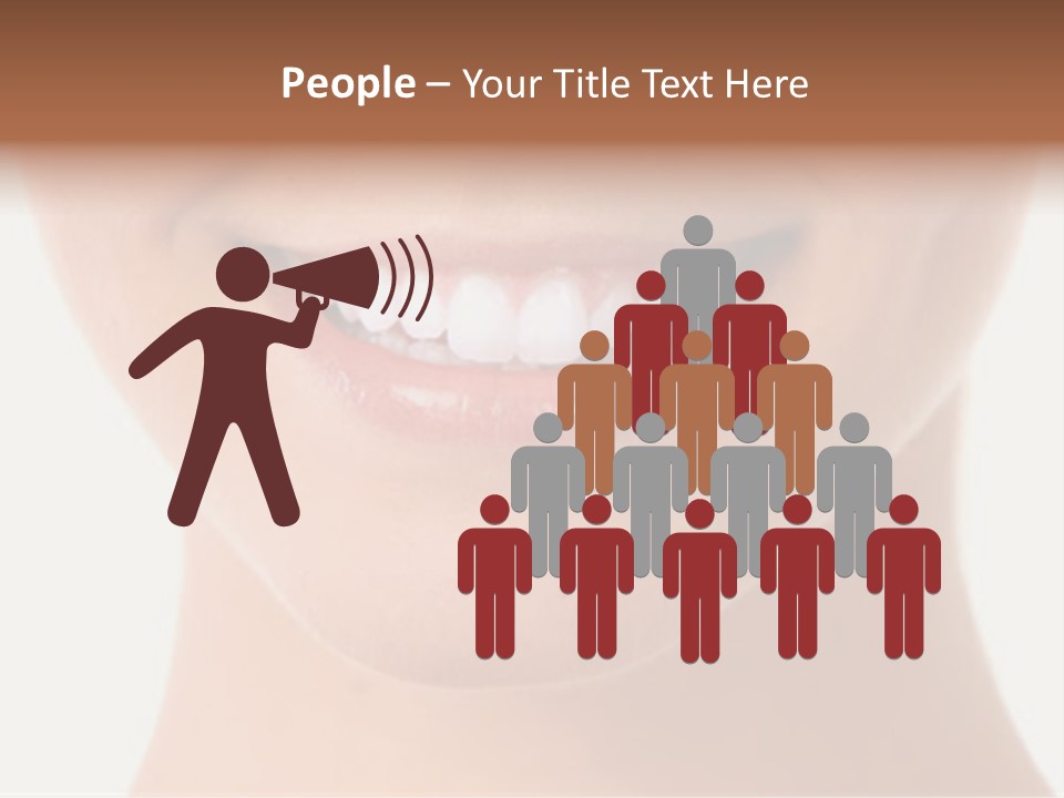 Whitening Care Clinic PowerPoint Template