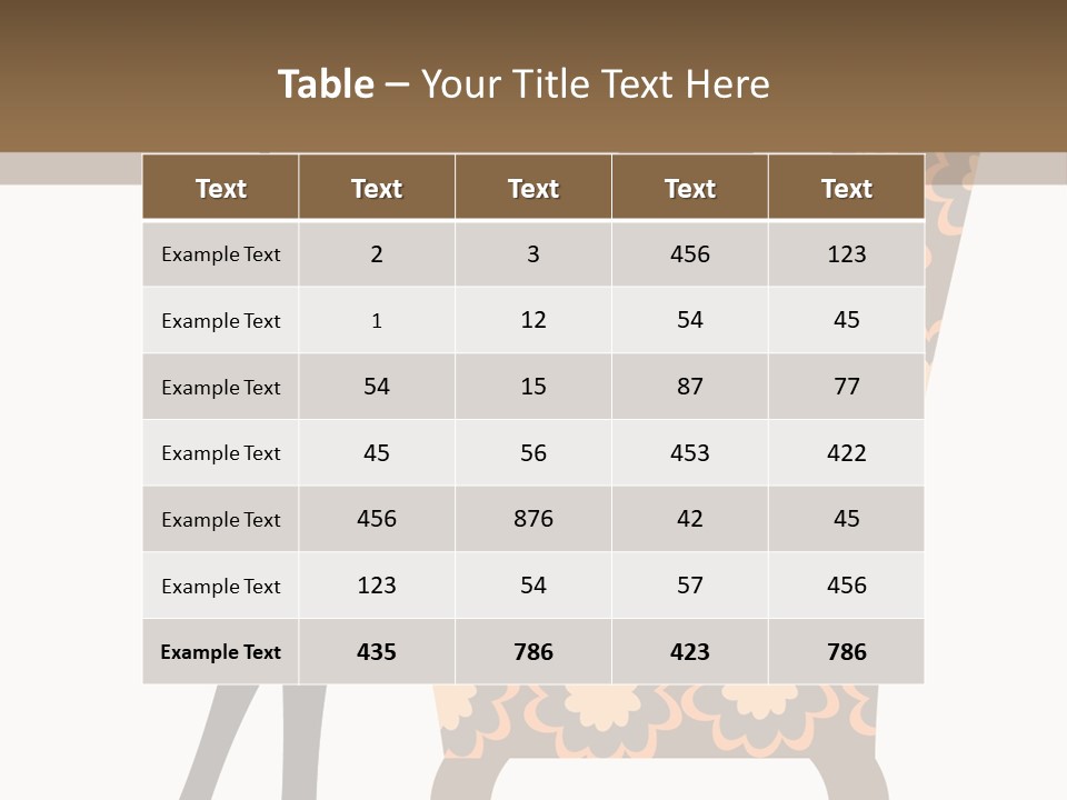 Bridge Stable Spanning PowerPoint Template
