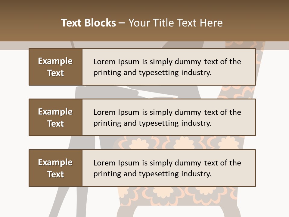 Bridge Stable Spanning PowerPoint Template