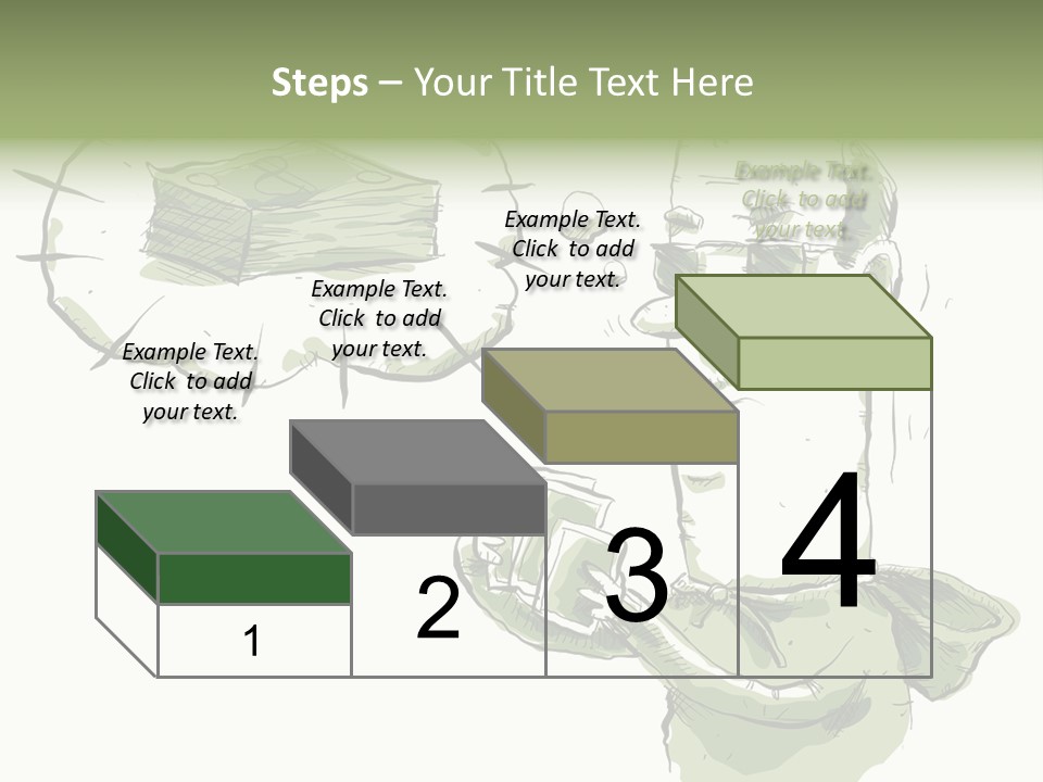 Risk Sunglasses Hand PowerPoint Template