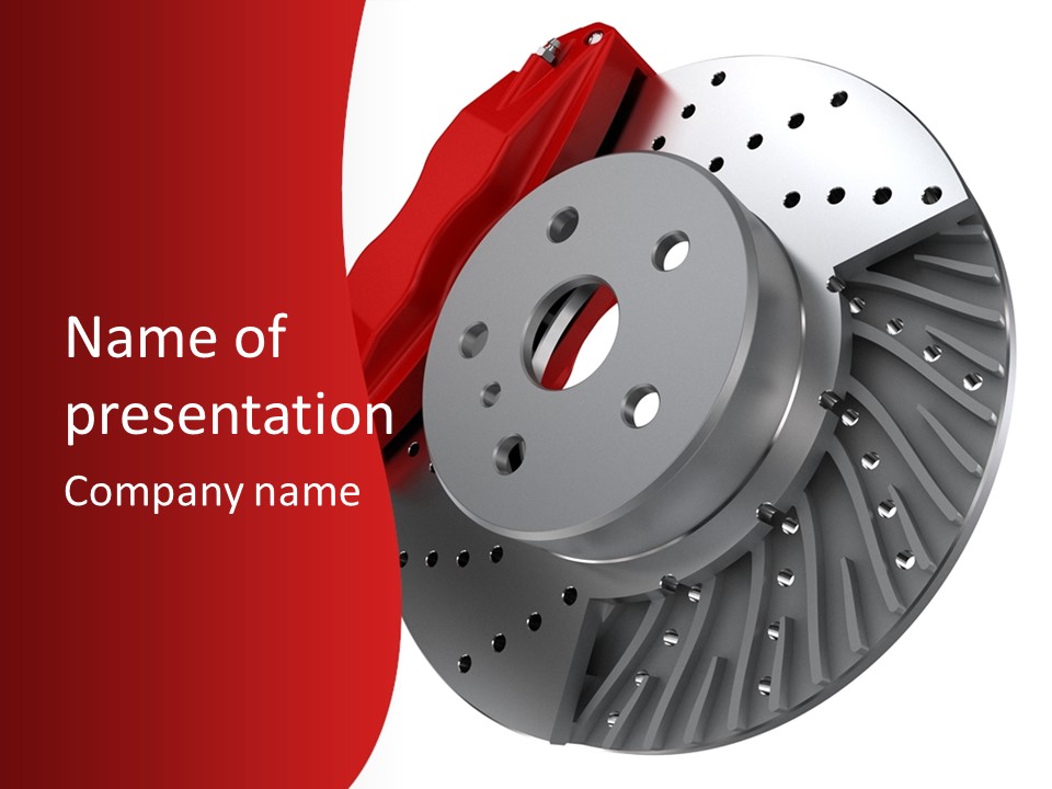 Power Replacement Automobile PowerPoint Template