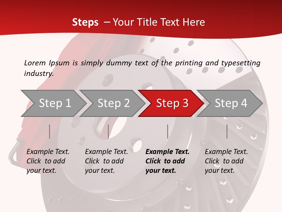 Power Replacement Automobile PowerPoint Template