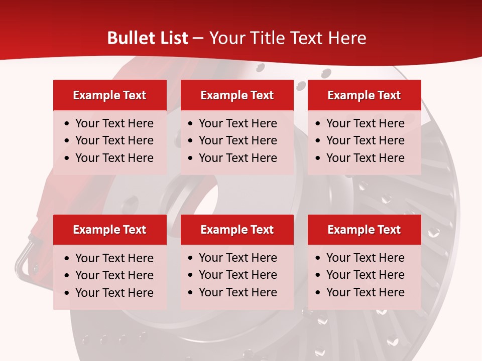Power Replacement Automobile PowerPoint Template