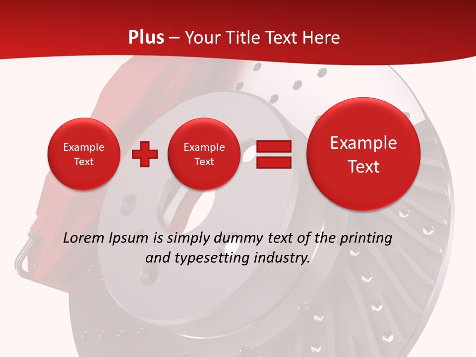 Power Replacement Automobile PowerPoint Template