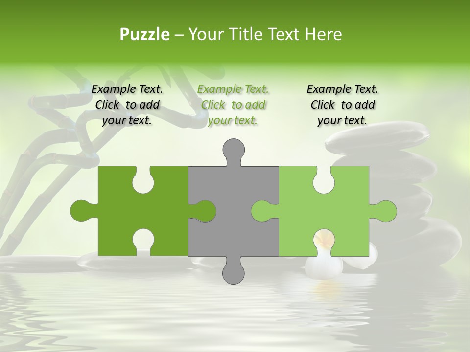 Row Symbol Zen PowerPoint Template