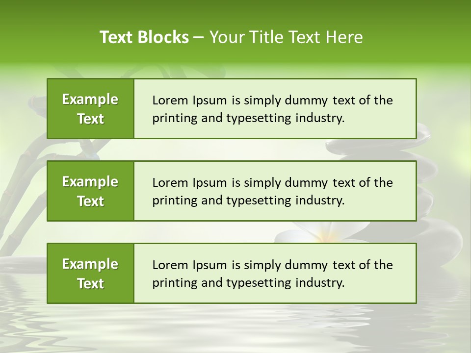 Row Symbol Zen PowerPoint Template