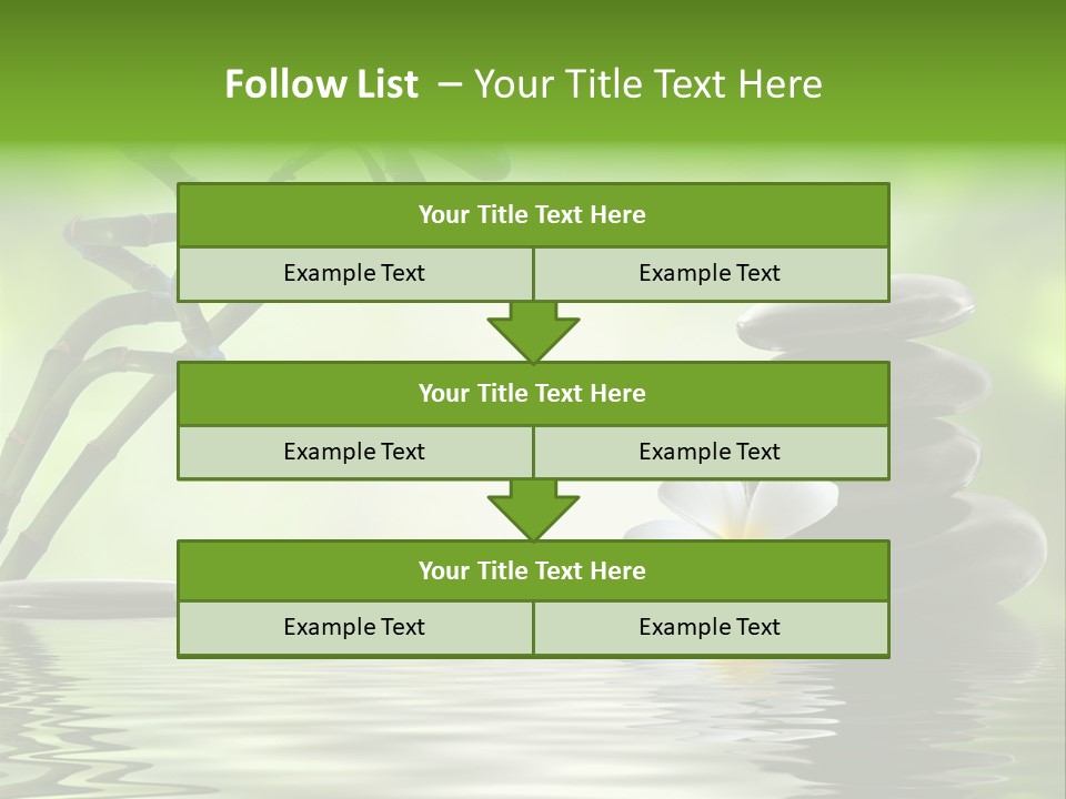 Row Symbol Zen PowerPoint Template