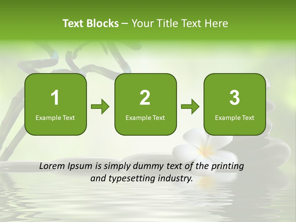 Row Symbol Zen PowerPoint Template