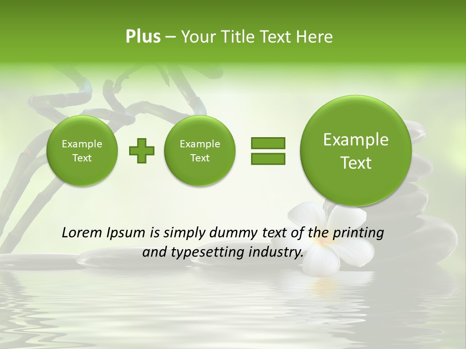 Row Symbol Zen PowerPoint Template