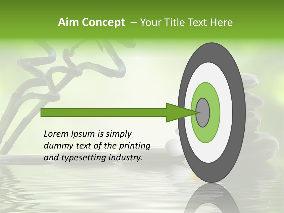 Row Symbol Zen PowerPoint Template