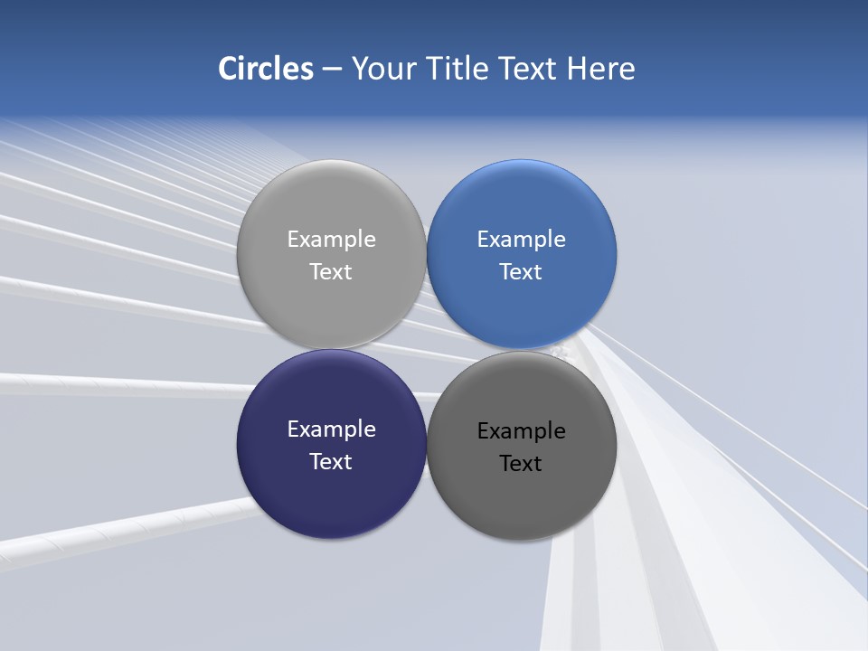 Bridge Stable Spanning PowerPoint Template