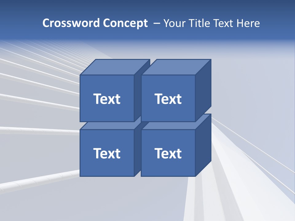 Bridge Stable Spanning PowerPoint Template