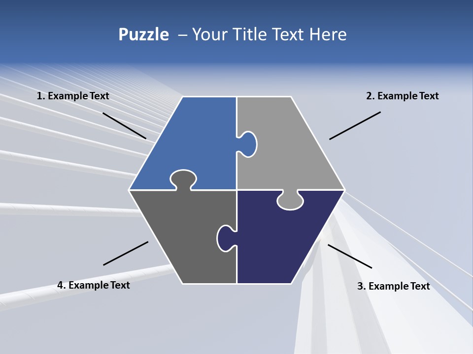 Bridge Stable Spanning PowerPoint Template