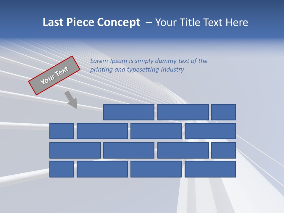 Bridge Stable Spanning PowerPoint Template