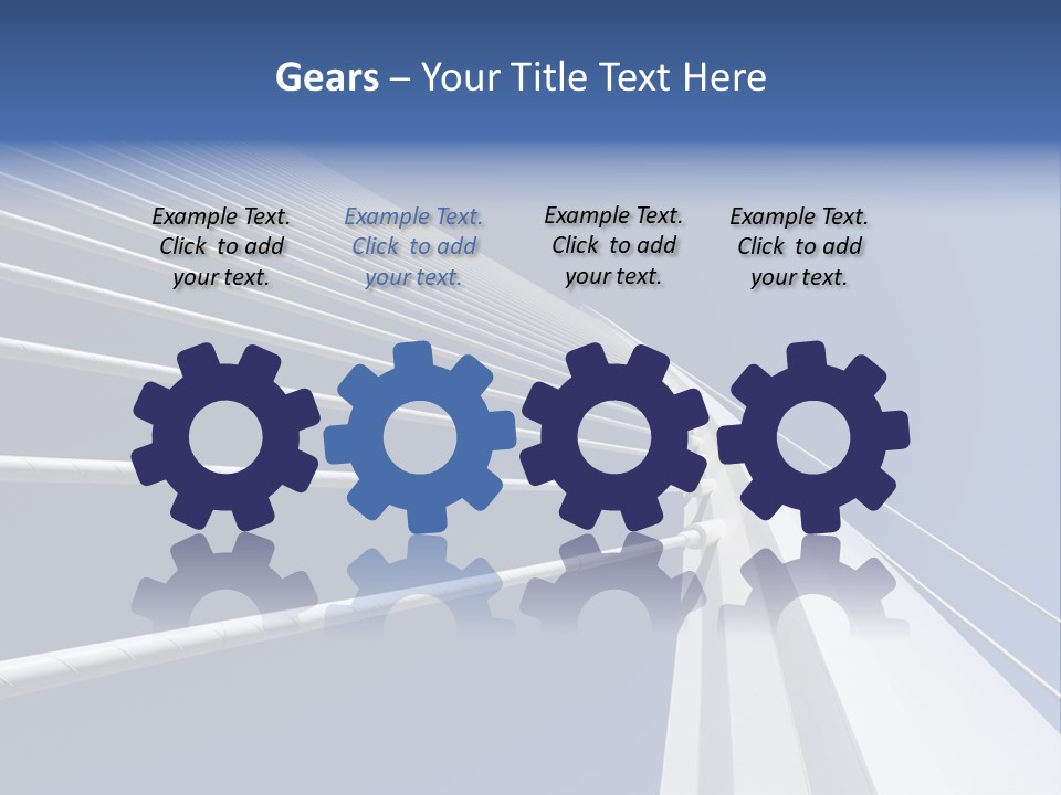 Bridge Stable Spanning PowerPoint Template