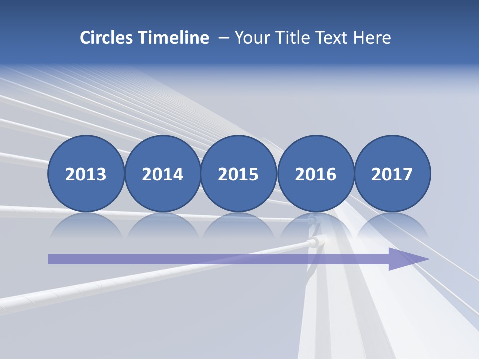 Bridge Stable Spanning PowerPoint Template