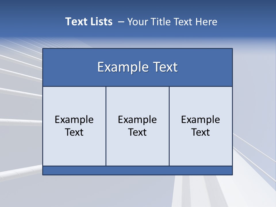 Bridge Stable Spanning PowerPoint Template