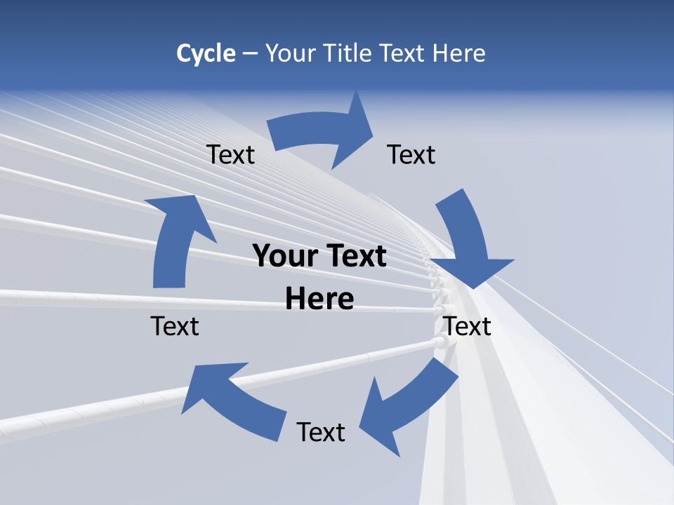 Bridge Stable Spanning PowerPoint Template