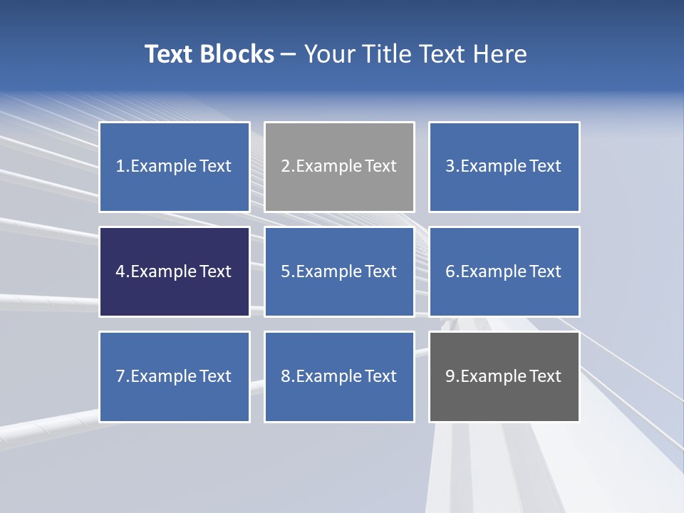 Bridge Stable Spanning PowerPoint Template