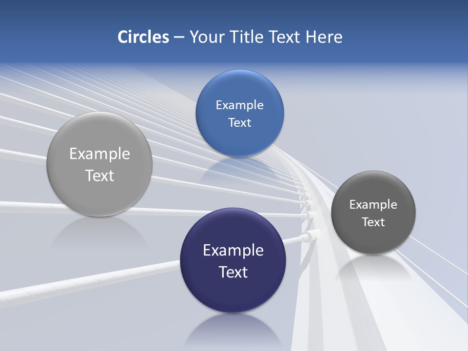 Bridge Stable Spanning PowerPoint Template