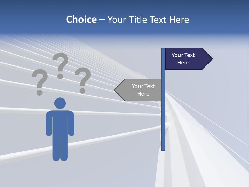 Bridge Stable Spanning PowerPoint Template