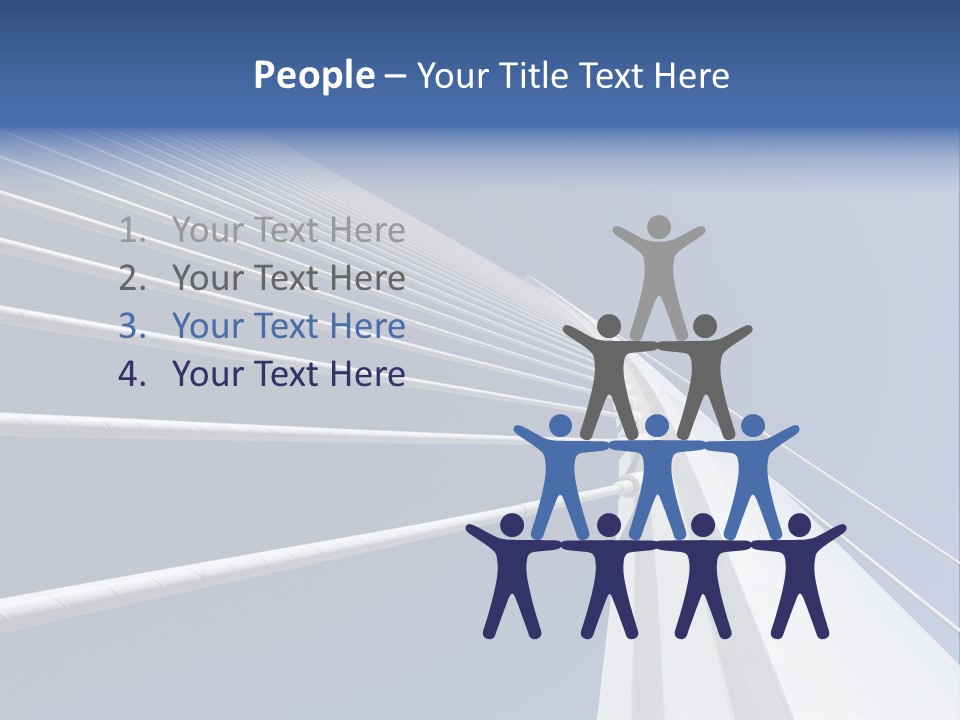 Bridge Stable Spanning PowerPoint Template