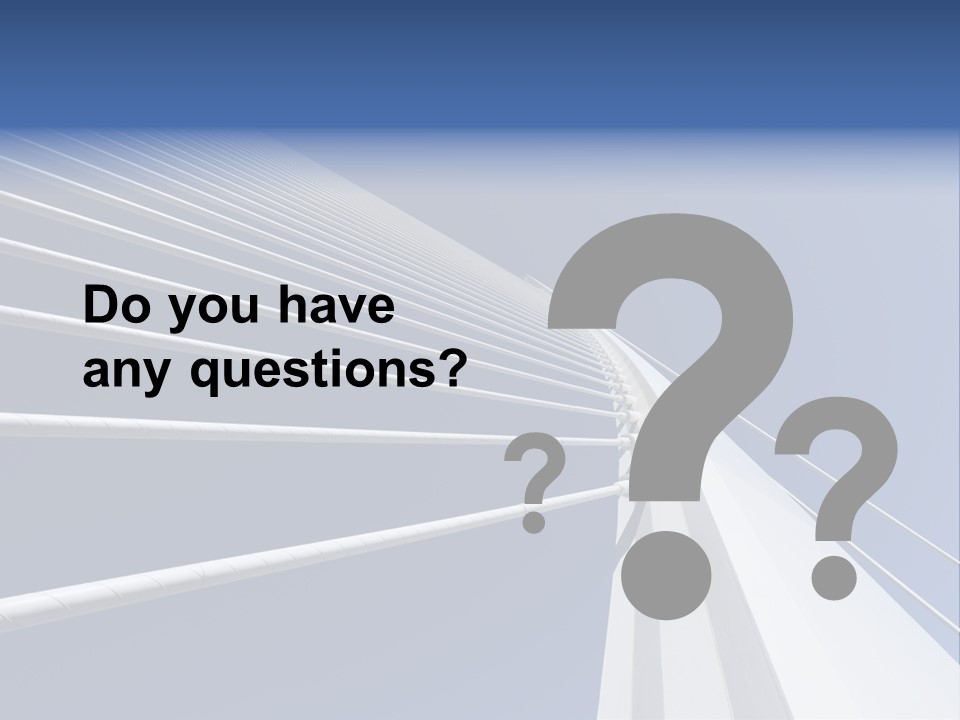 Bridge Stable Spanning PowerPoint Template