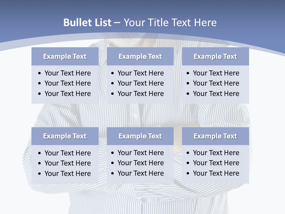 Suit Office Background PowerPoint Template