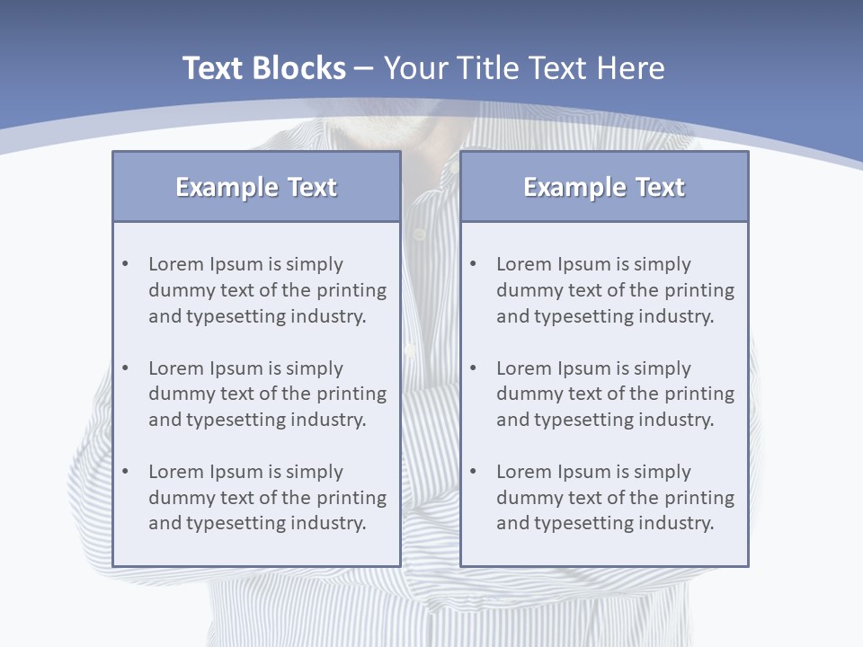Suit Office Background PowerPoint Template