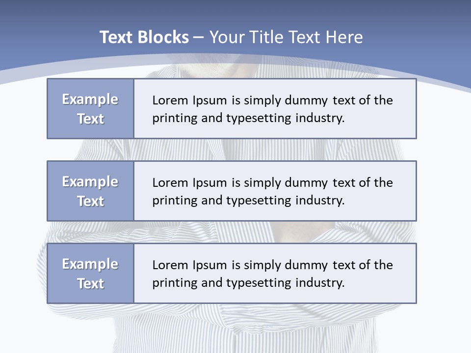 Suit Office Background PowerPoint Template