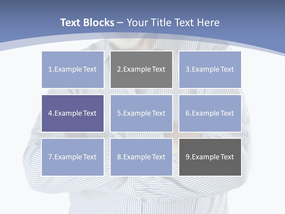 Suit Office Background PowerPoint Template