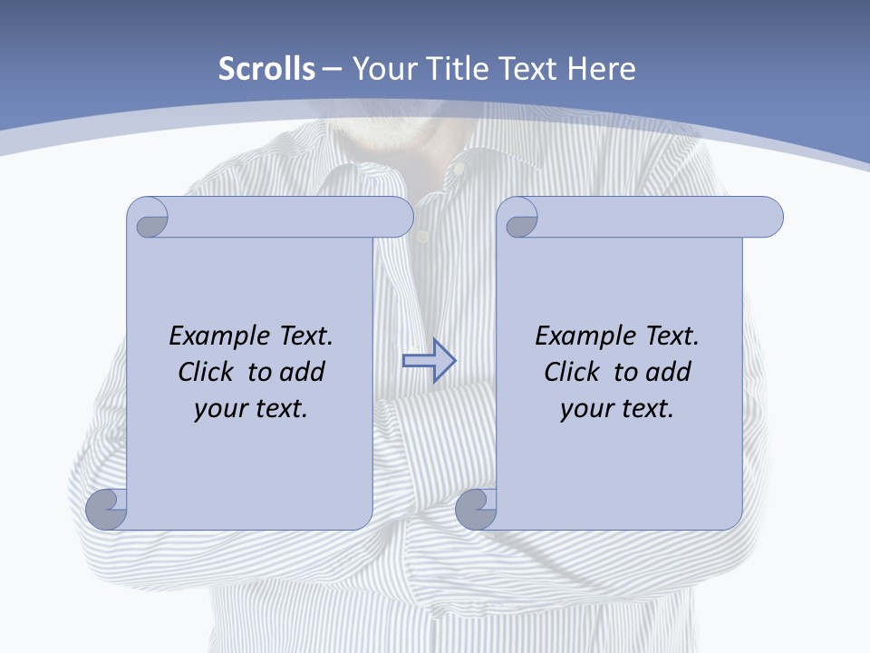Suit Office Background PowerPoint Template