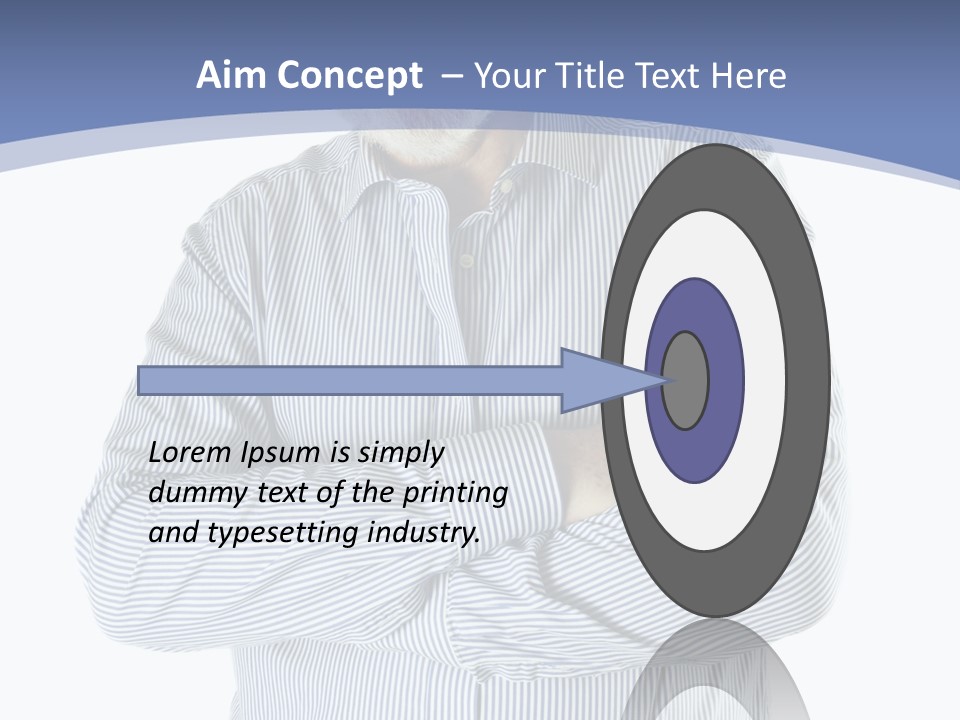 Suit Office Background PowerPoint Template