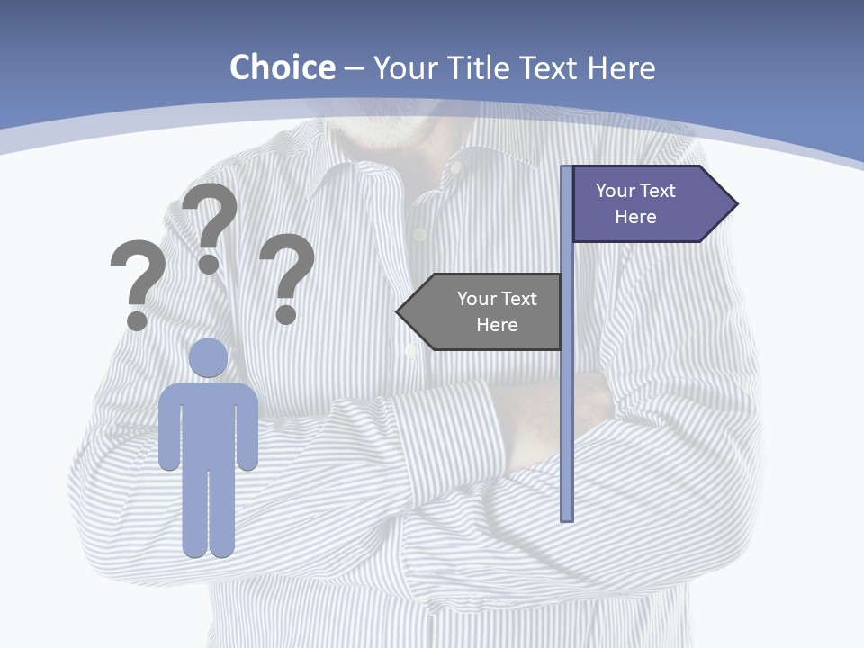 Suit Office Background PowerPoint Template