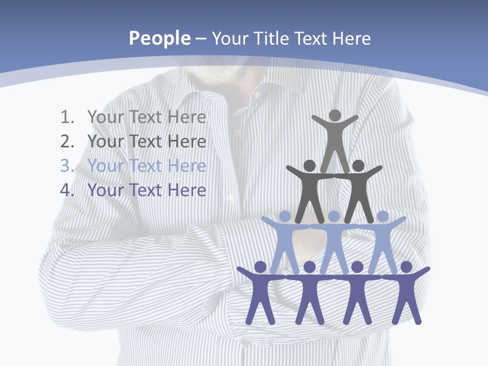 Suit Office Background PowerPoint Template