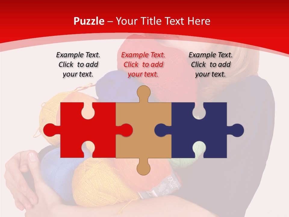 Hands Happiness Hobby PowerPoint Template