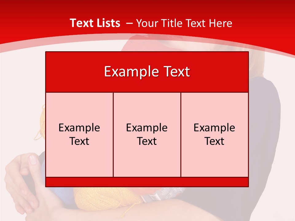 Hands Happiness Hobby PowerPoint Template