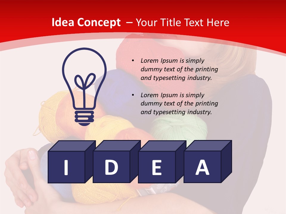 Hands Happiness Hobby PowerPoint Template