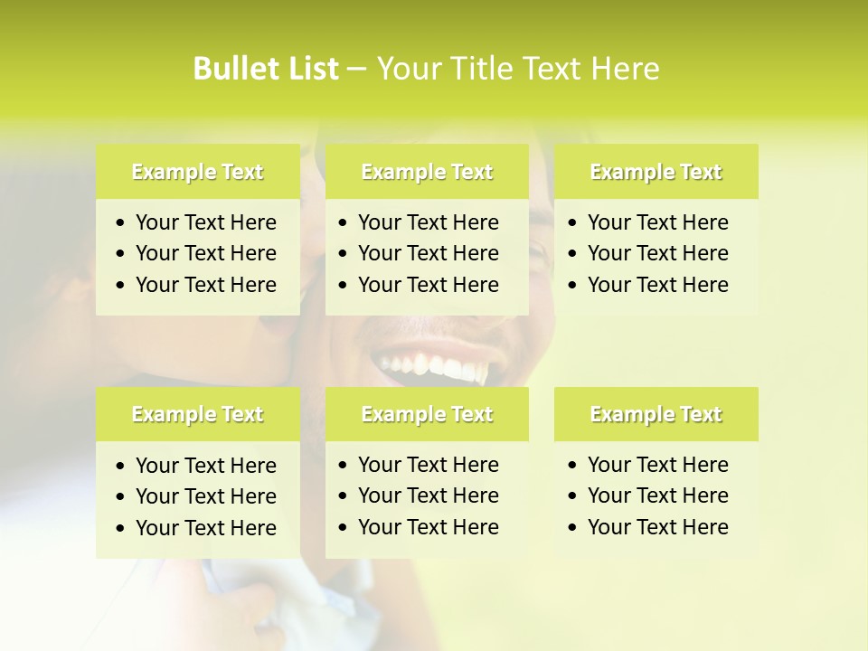 Athlete Y Chest PowerPoint Template