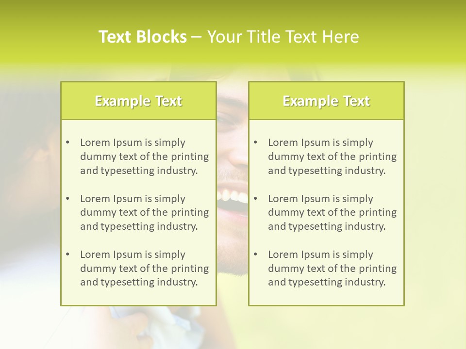 Athlete Y Chest PowerPoint Template