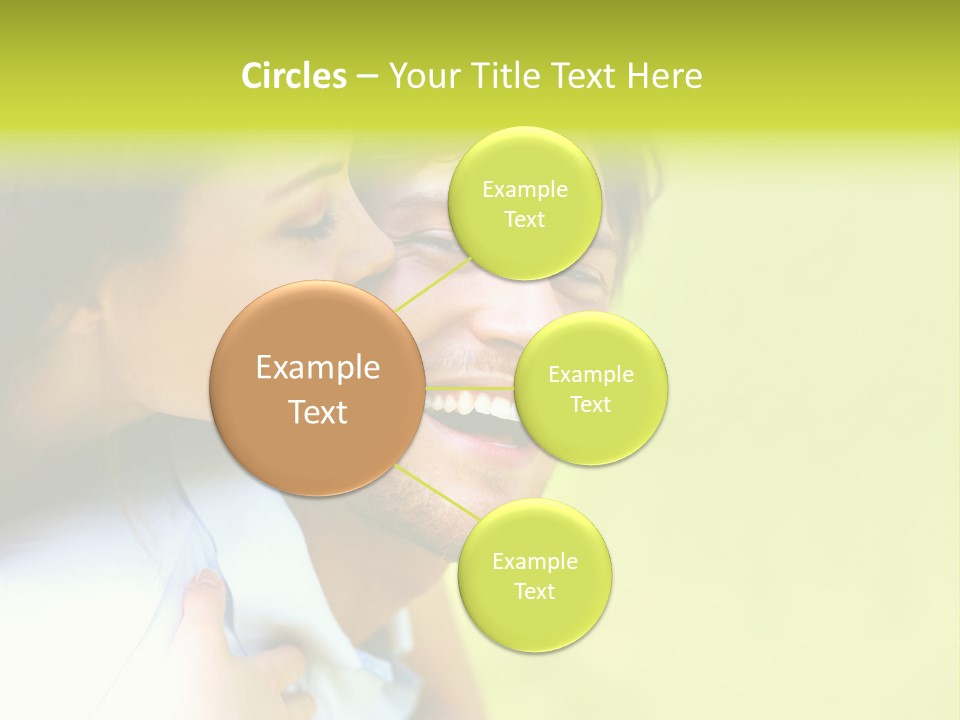 Athlete Y Chest PowerPoint Template