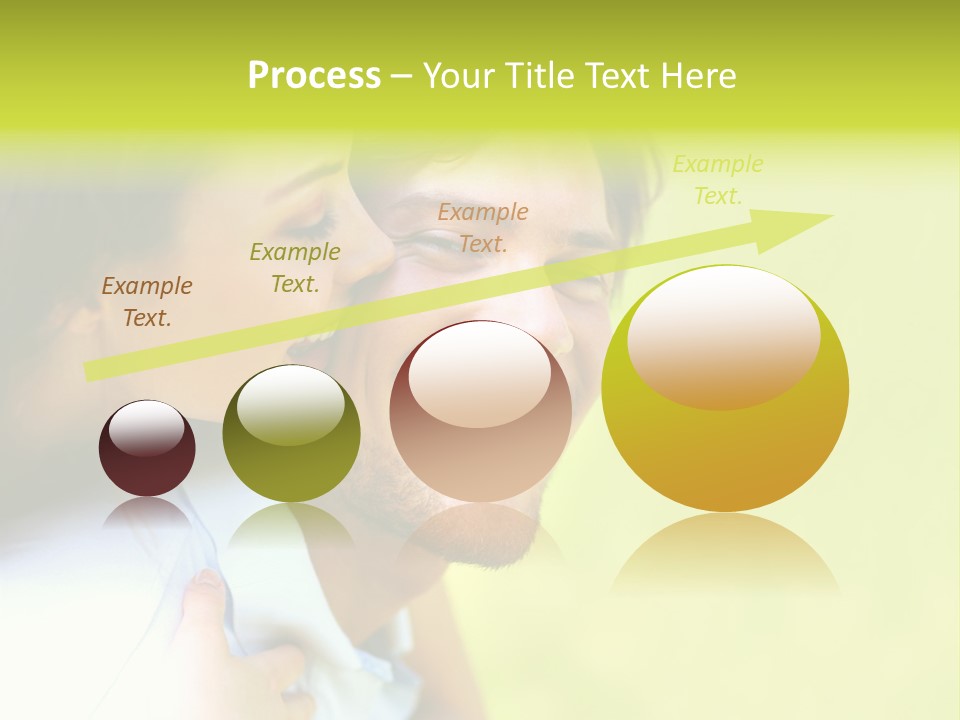 Athlete Y Chest PowerPoint Template