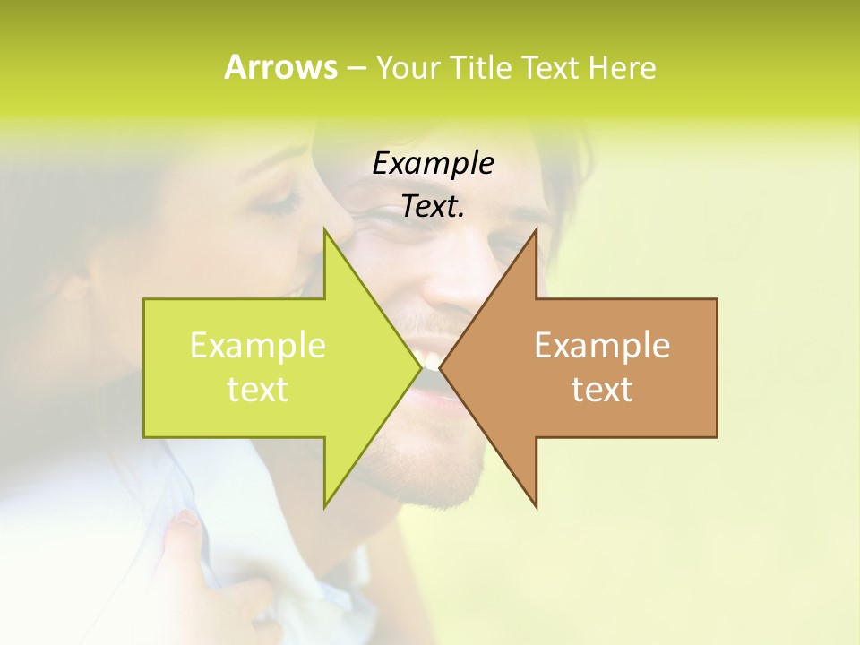 Athlete Y Chest PowerPoint Template