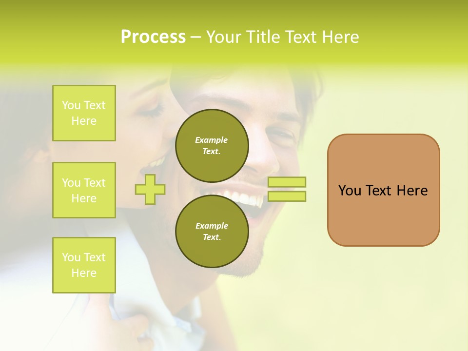 Athlete Y Chest PowerPoint Template