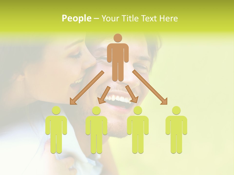 Athlete Y Chest PowerPoint Template