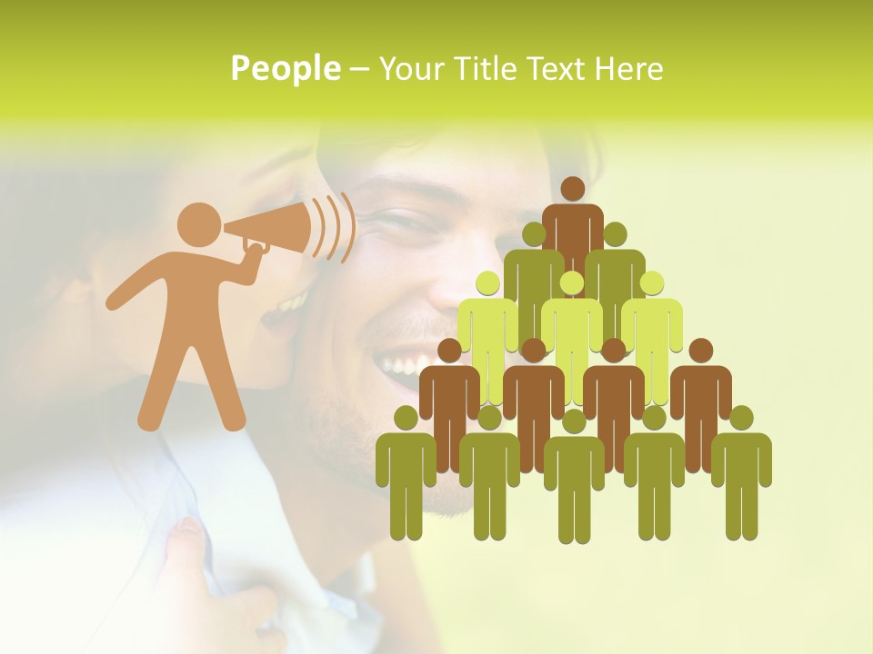 Athlete Y Chest PowerPoint Template