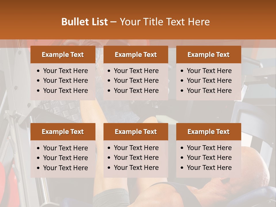 Body Abdomen Leg PowerPoint Template