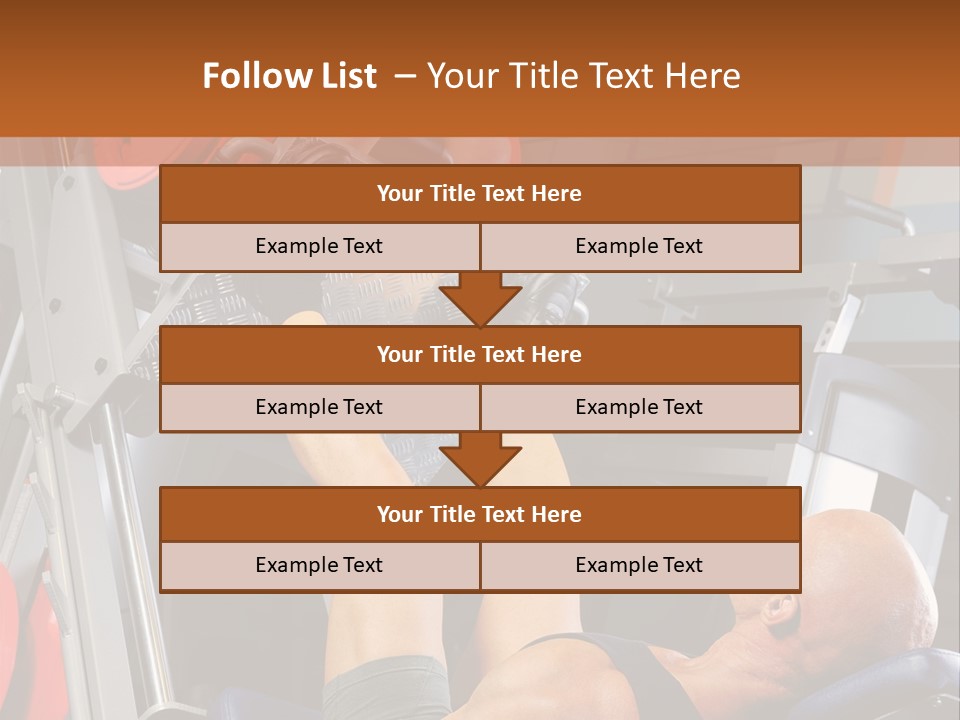 Body Abdomen Leg PowerPoint Template